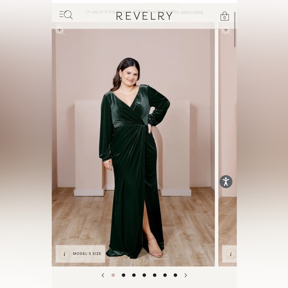 Revelry Dresses Revelry Bridesmaidsformal Dress In Emerald Poshmark